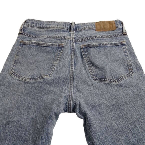 Madewell Relaxed Taper Jeans Mens Size 30 x 32 Light Wash Blue Denim NC555 - Picture 4 of 14